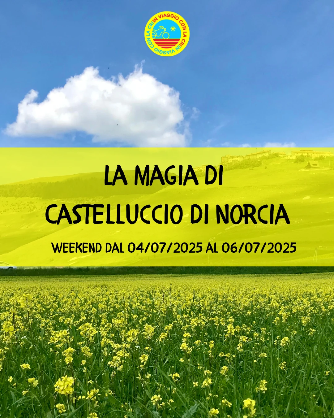 La magia di Castelluccio di Norcia